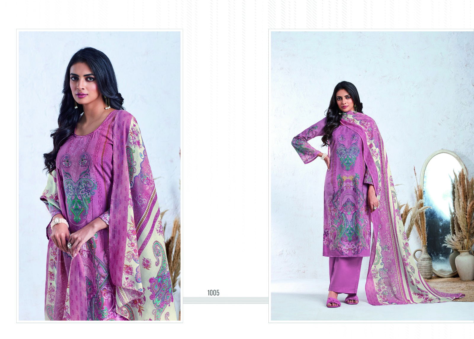 Zasha By Leela Printed Cotton Dress Material Wholesale Clothing Suppliers In India